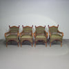Art Deco rotan bamboe stoelen 1930