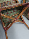 Art Deco rotan bamboe stoelen 1930