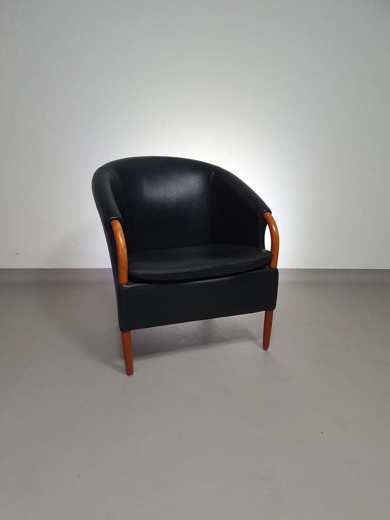 Deense fauteuil uit de jaren 80 van Ebbe Gehl en Søren Nissen