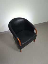 Deense fauteuil uit de jaren 80 van Ebbe Gehl en Søren Nissen