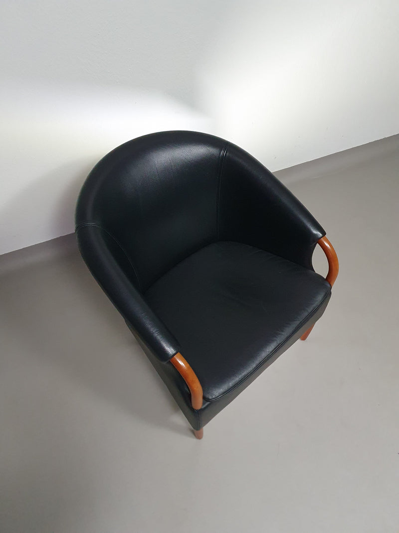 Deense fauteuil uit de jaren 80 van Ebbe Gehl en Søren Nissen
