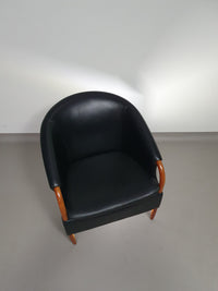 Deense fauteuil uit de jaren 80 van Ebbe Gehl en Søren Nissen