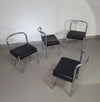 Martin Visser Set van vier Se03 stoelen voor T'spectrum, Nederland jaren 60