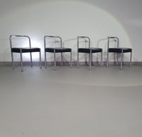 Martin Visser Set van vier Se03 stoelen voor T'spectrum, Nederland jaren 60
