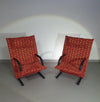 2 post moderne t-line fauteuils