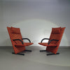 2 post moderne t-line fauteuils