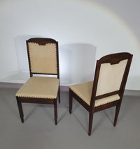 Set van 6 Art Deco stoelen jaren 60