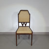 Set van 6 Art Deco stoelen jaren 60