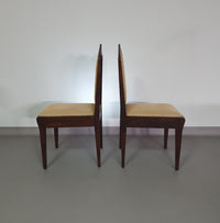 Set van 6 Art Deco stoelen jaren 60