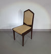 Set van 6 Art Deco stoelen jaren 60