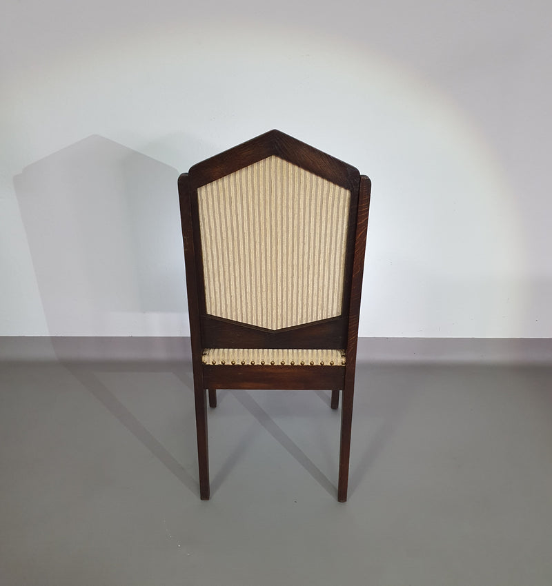 Set van 6 Art Deco stoelen jaren 60