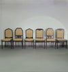 Set van 6 Art Deco stoelen jaren 60