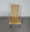 SET OF 4 'B25' WICKER DINING CHAIRS BY AXEL BRUCHHÄUSER FOR TECTA, GERMANY 1980S
