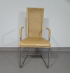 SET OF 4 'B25' WICKER DINING CHAIRS BY AXEL BRUCHHÄUSER FOR TECTA, GERMANY 1980S