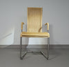 SET OF 4 'B25' WICKER DINING CHAIRS BY AXEL BRUCHHÄUSER FOR TECTA, GERMANY 1980S