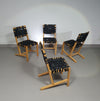 4 x Gispen Richard Hutten designed this chair in 2004 for the Grand Cafe of the Gemeente Museum in The Hague.