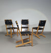 4 x Gispen Richard Hutten designed this chair in 2004 for the Grand Cafe of the Gemeente Museum in The Hague.