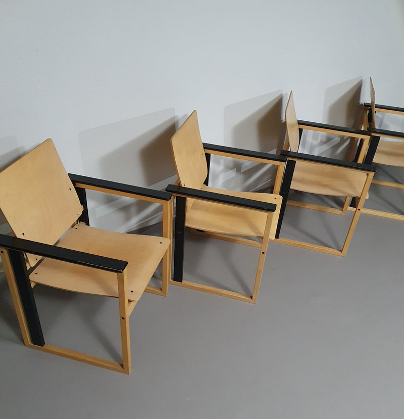 Uiterst zeldzame Finse eetset van Simo Heikkilä / Pentik. Jaren 80
