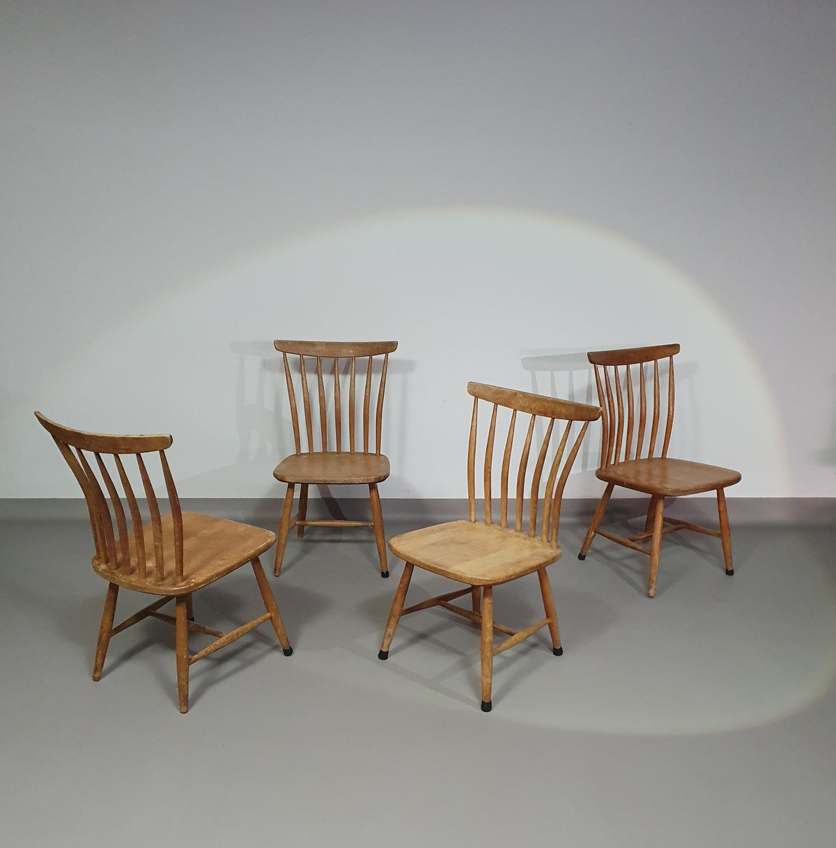Scandinavian Design Chairs AKERBLOM Design Bar Chair Birch Wooden Chair Sweden