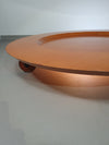 Zeer zeldzame grote salontafel van Cini Boeri voor Mastrangelo Milan Furniture meda Italia 124 cm x hoogte 21 cm
 Slechts enkele geproduceerd. Extreem zeldzaam
