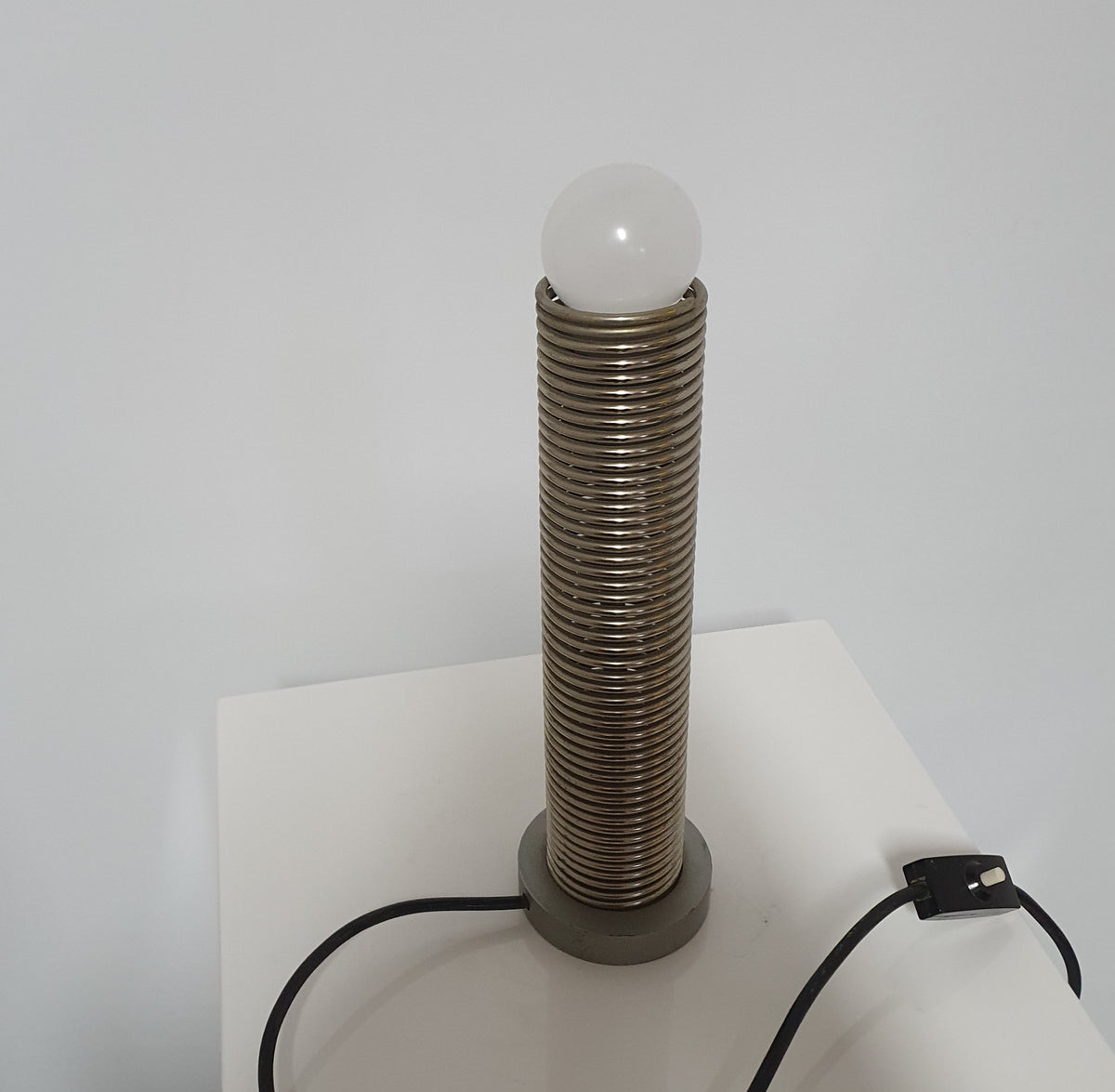 Spring adjustable table lamp 1970's