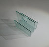 Tijdschriftenhouder / glas / jaren 80