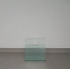 Tijdschriftenhouder / glas / jaren 80