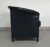 Aura stoelen / zwart leer van Paolo Piva voor Wittmann 1980