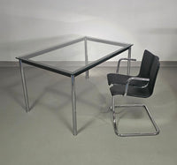 Le Cobusier Cassina LC10 eettafel