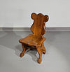 2 Brutalistische kinderstoelen