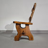 2 Brutalistische kinderstoelen