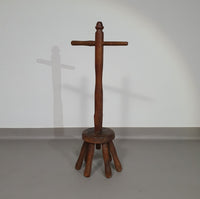 Waspop, Victoriaans, Origineel
 Hoogte 90 cm
 Breedte handvat 36 cm
