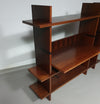 E101 Domino boekenkast met bureau van Eugenio Gerli voor Tecno 1960