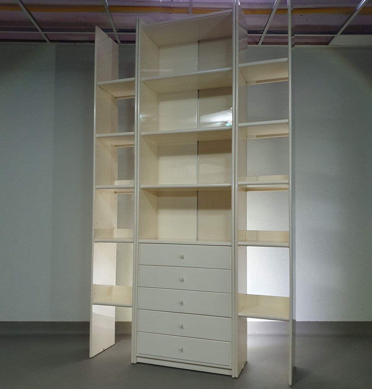 Italian "Olinto" Bookcase / roomdivider by Kazuhide Takahama for B&B