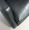 AMADEUS NATUZZI LOUNGE CHAIR / zwart leer