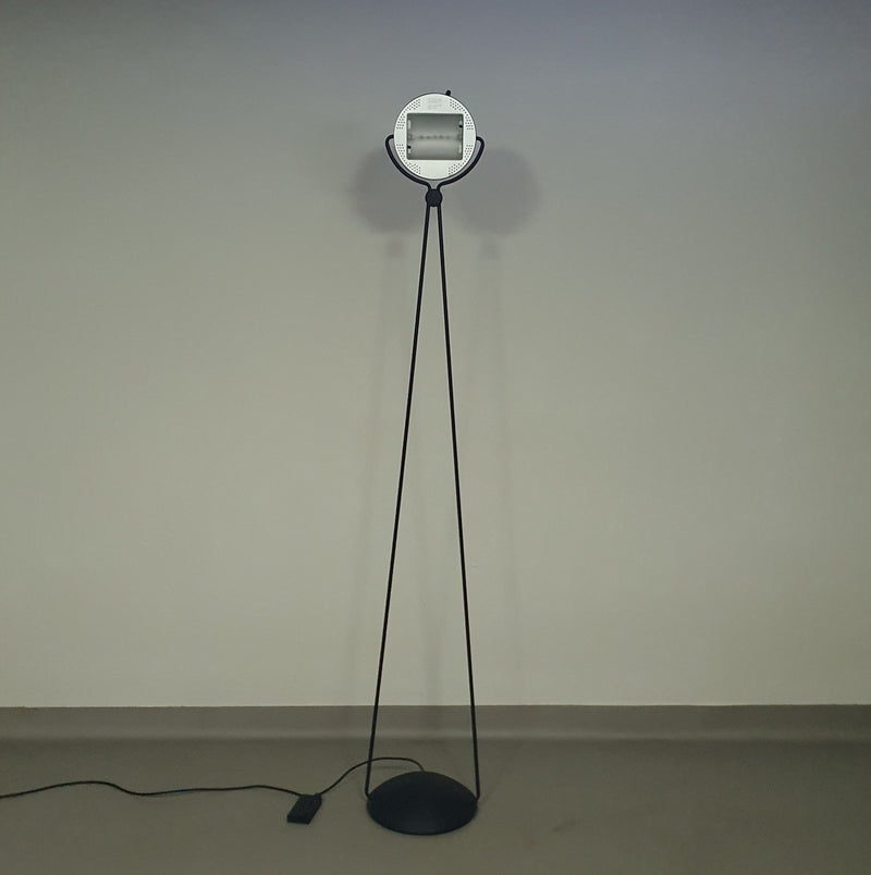 Zeer zeldzame Paolo Piva voor Stefano Cevoli vloerlamp Meridiana 185cm