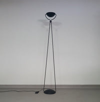 Zeer zeldzame Paolo Piva voor Stefano Cevoli vloerlamp Meridiana 185cm