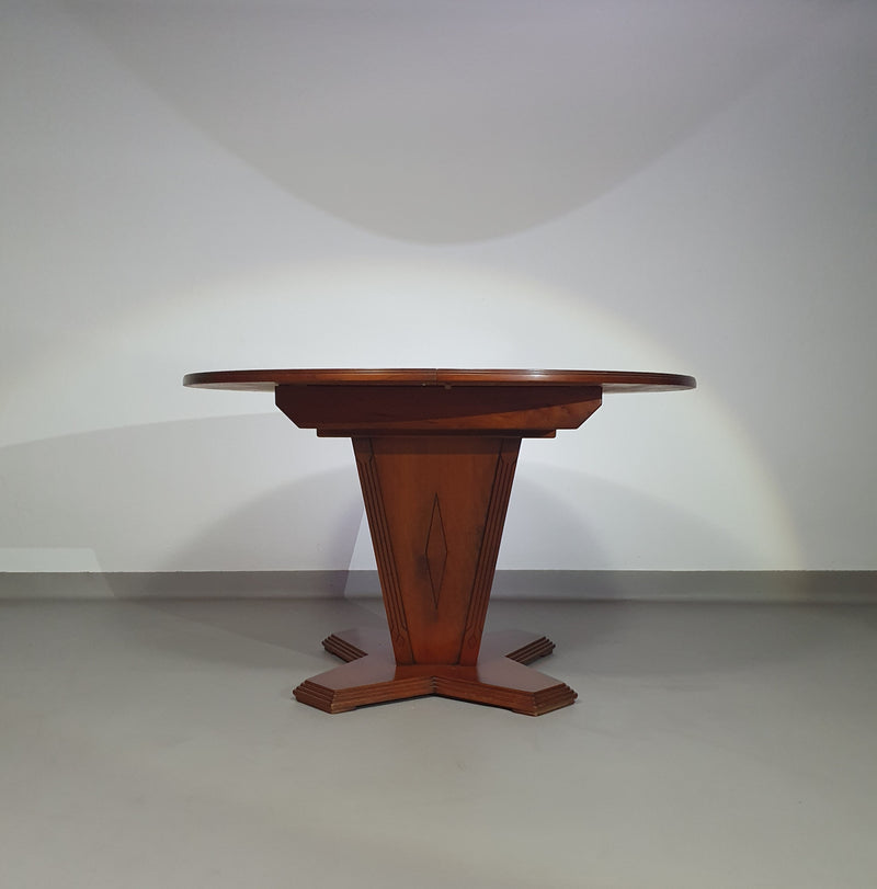 Uitschuifbare Art Deco eettafel
 Jaren 70
