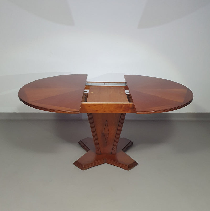 Uitschuifbare Art Deco eettafel
 Jaren 70
