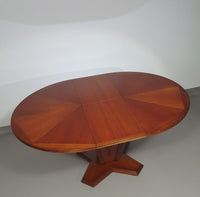 Uitschuifbare Art Deco eettafel
 Jaren 70
