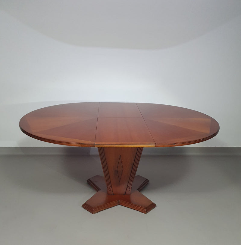 Uitschuifbare Art Deco eettafel
 Jaren 70