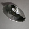 vintage design inox wandlamp van Raak Amsterdam (type C1636). Ook wel Yin-Yang lamp genoemd