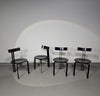 Postmoderne Harvink-stoelen, model Zeta, ontworpen door Martin Haksteen in de jaren 80