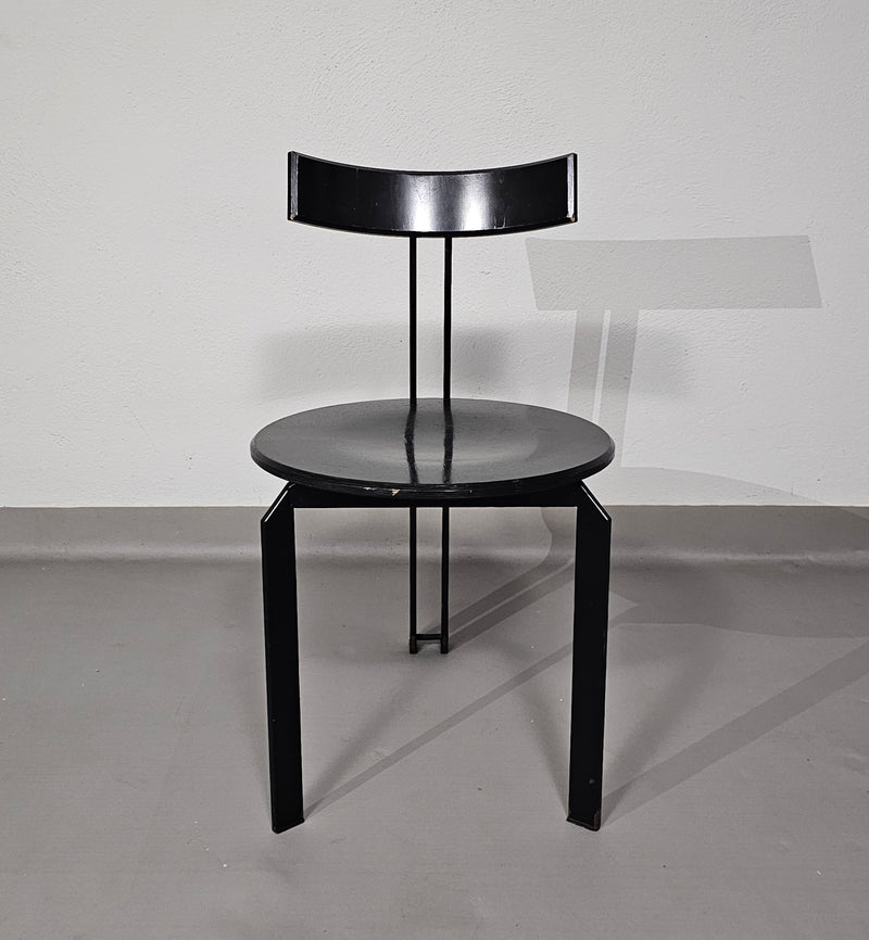 Postmoderne Harvink-stoelen, model Zeta, ontworpen door Martin Haksteen in de jaren 80