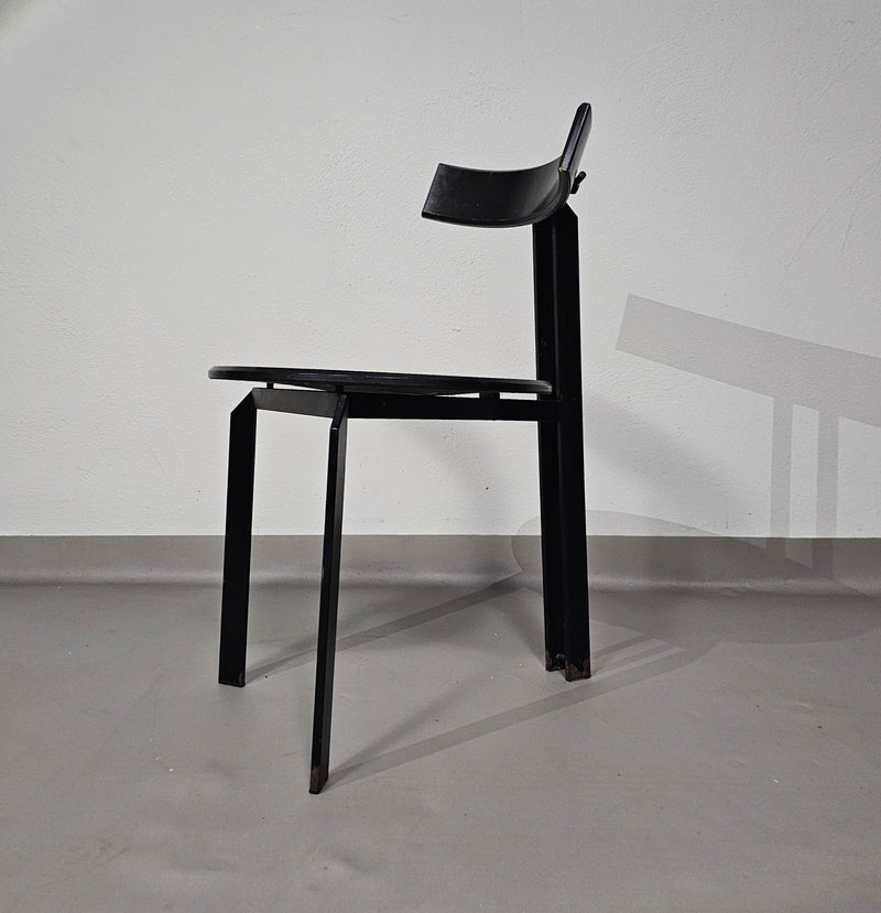 Postmoderne Harvink-stoelen, model Zeta, ontworpen door Martin Haksteen in de jaren 80