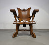 4 x large oak claw armchairs 1960s
70 x 70 x 90 cm