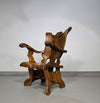 4 x large oak claw armchairs 1960s
70 x 70 x 90 cm