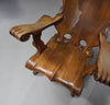 4 x large oak claw armchairs 1960s
70 x 70 x 90 cm