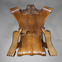 4 x large oak claw armchairs 1960s
70 x 70 x 90 cm