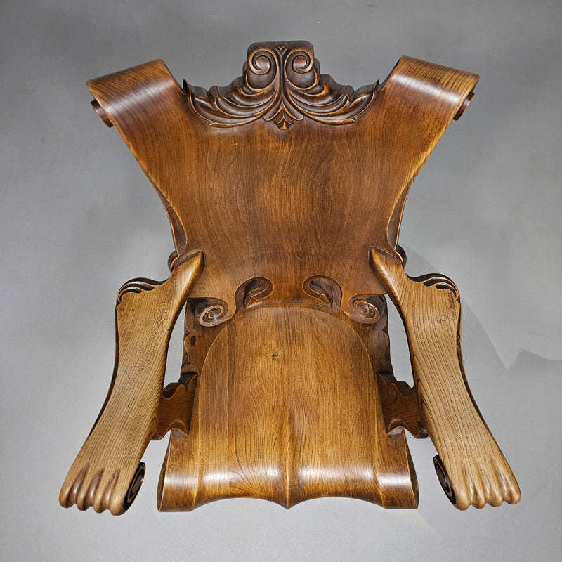 4 x large oak claw armchairs 1960s
70 x 70 x 90 cm
